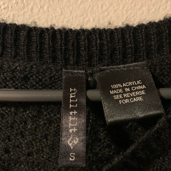 Button Down Back Knitted Sweater - Picture 2 of 3